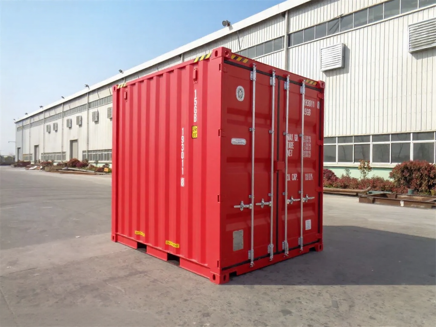 10 fods High Cube container – Ekstra højde og større volumen til effektiv opbevaring